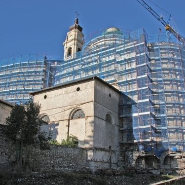 Restauro in itinere per la Parrocchiale